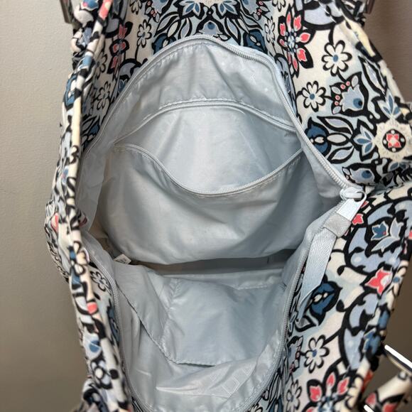 Vera Bradley Lisbon Medallion Floral Print Glenna Tote Bag Purse - Picture 7 of 9